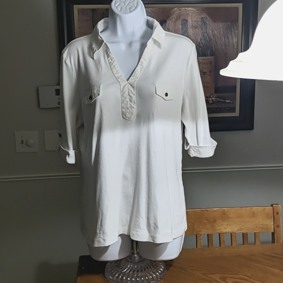 Karen Scott Tops - Final price - Cotton shirt